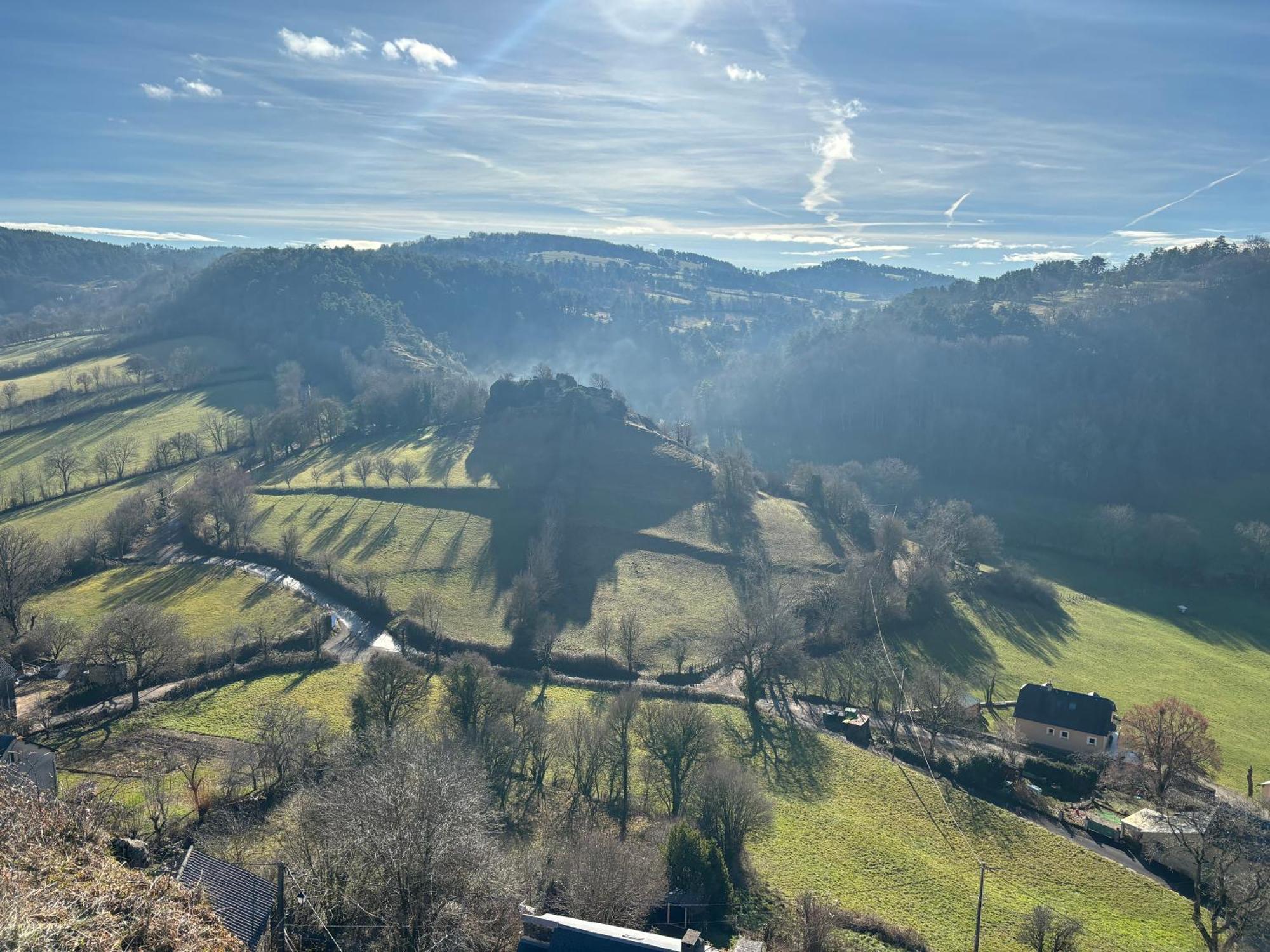 Vila L'Echappee Belle, Vue Panoramique Sur La Campagne Saint-Saturnin-de-Lenne Exteriér fotografie