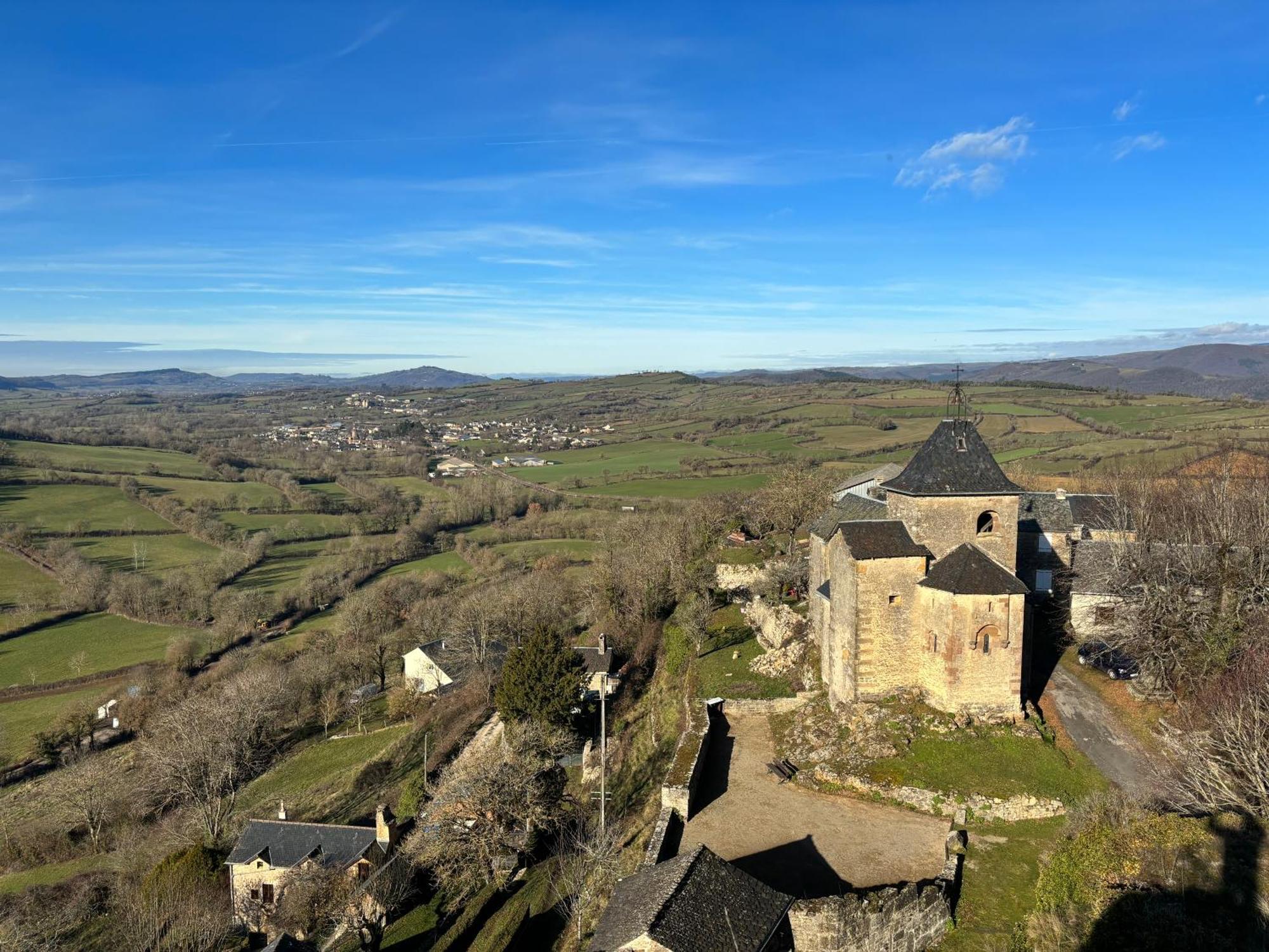 Vila L'Echappee Belle, Vue Panoramique Sur La Campagne Saint-Saturnin-de-Lenne Exteriér fotografie